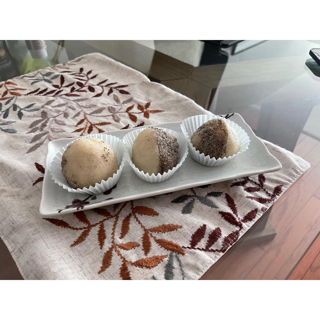 椰蓉糯米包【白芸豆馅】