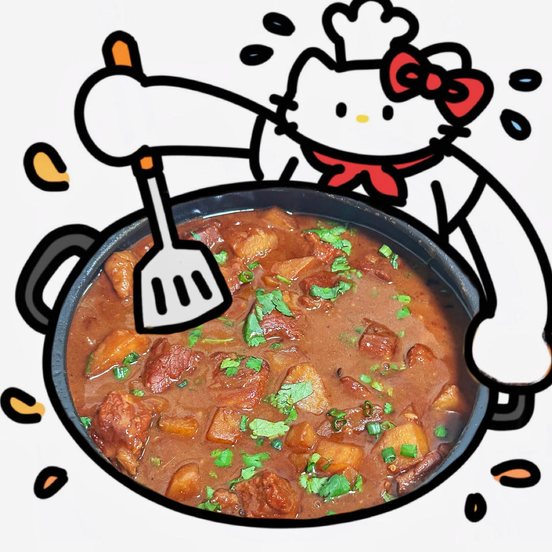 广式焖牛腩