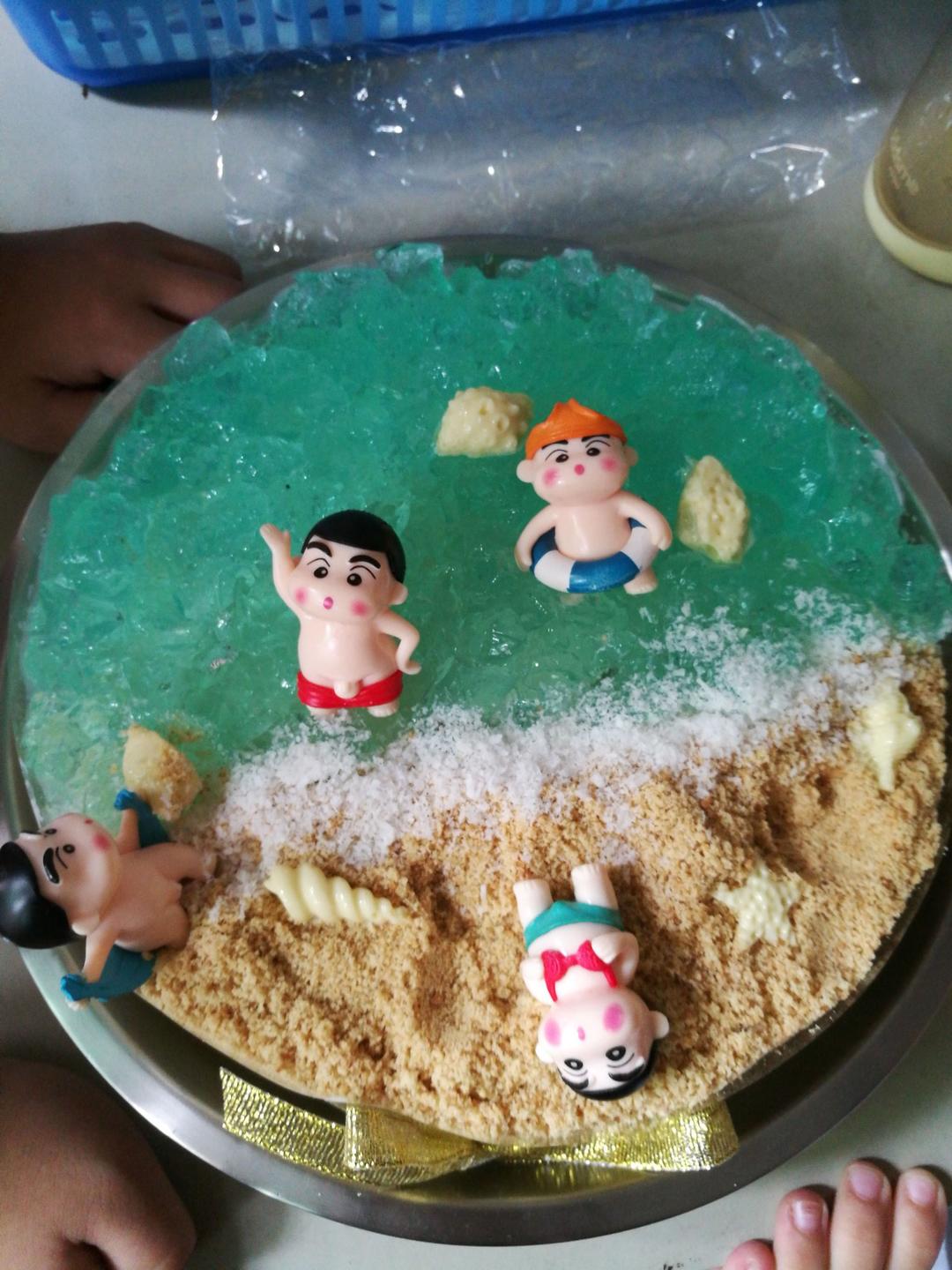 海洋酸奶慕斯蛋糕