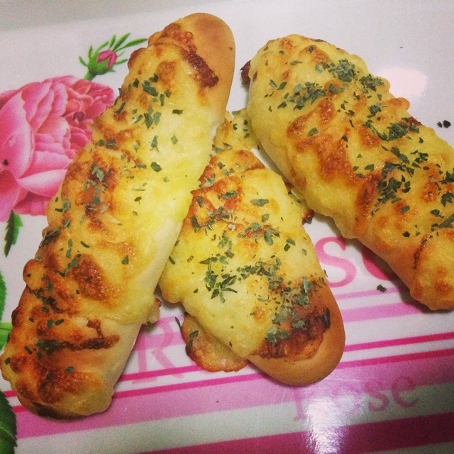 香葱芝士面包条