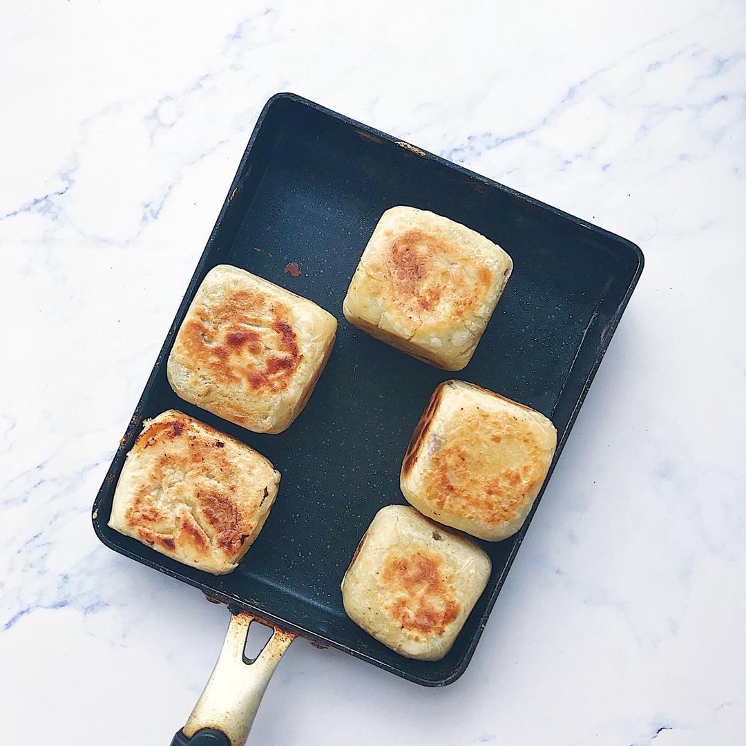 网红虎皮饽饽（仙豆糕）原身宝斗饼