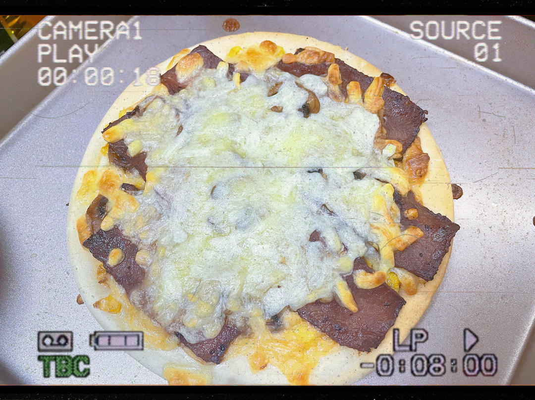培根火腿披萨