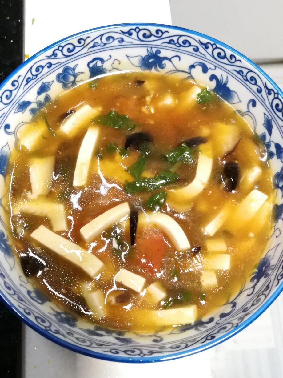 超级开胃的酸辣汤❗️10分钟搞定
