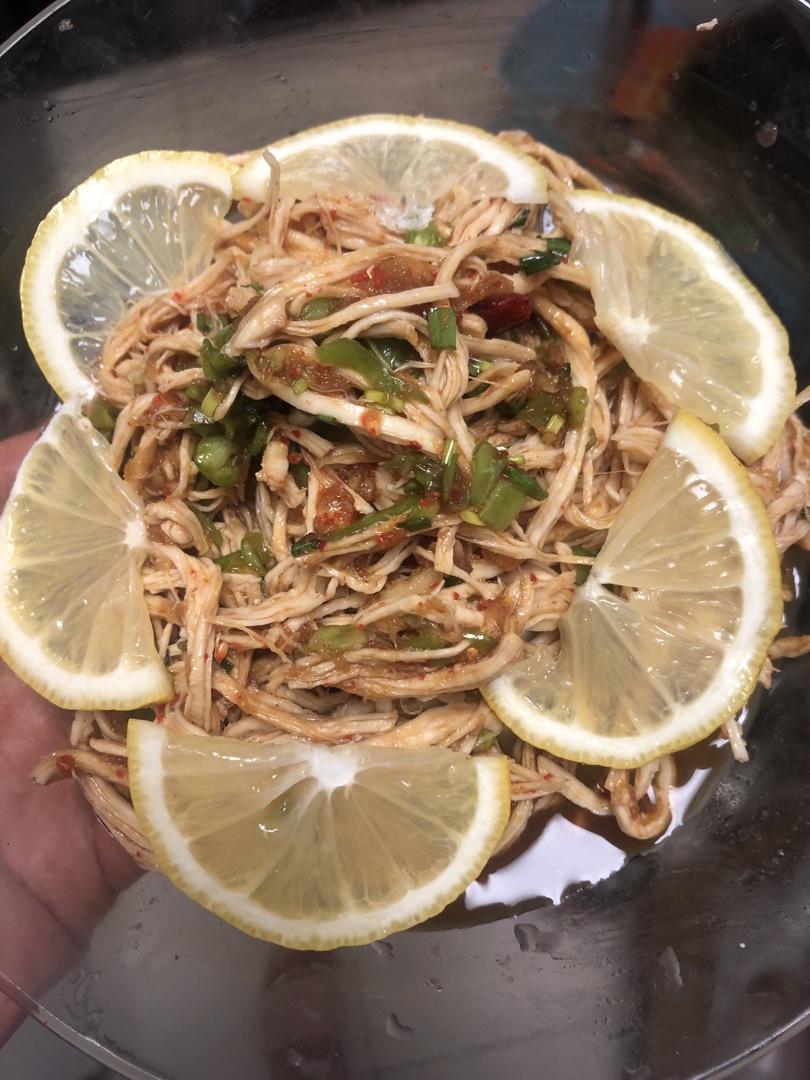 ✅ 第6道快手低脂菜✨清爽美味的柠檬鸡丝🍋鸡胸肉满分吃法💯