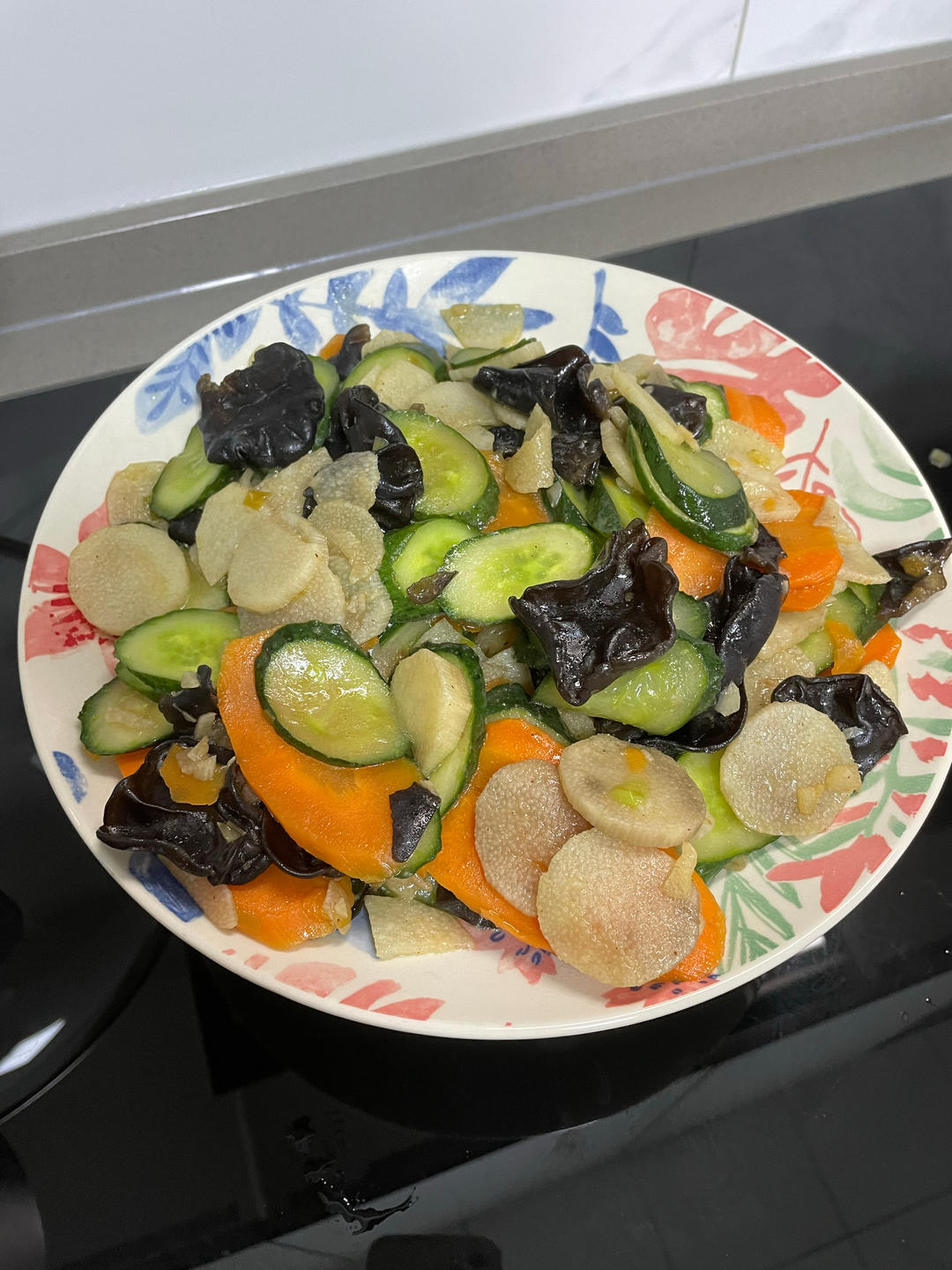 素菜冠军！营养美味的山药炒木耳