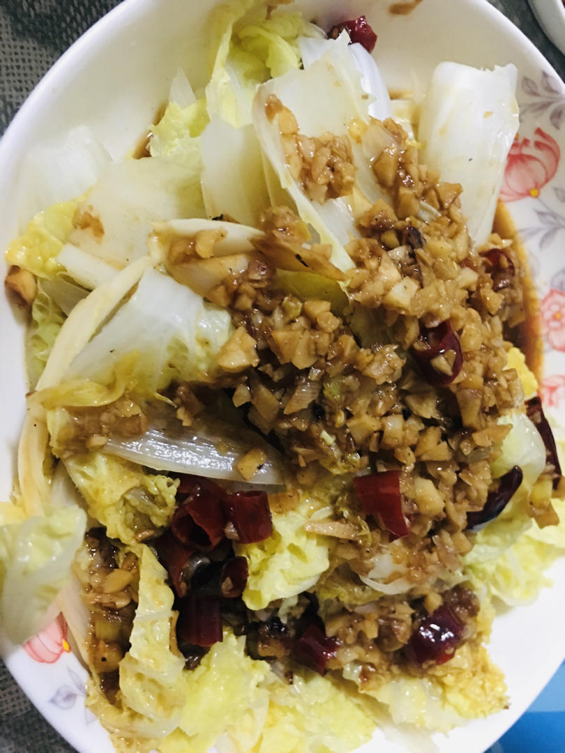 蒜蓉粉丝蒸娃娃菜