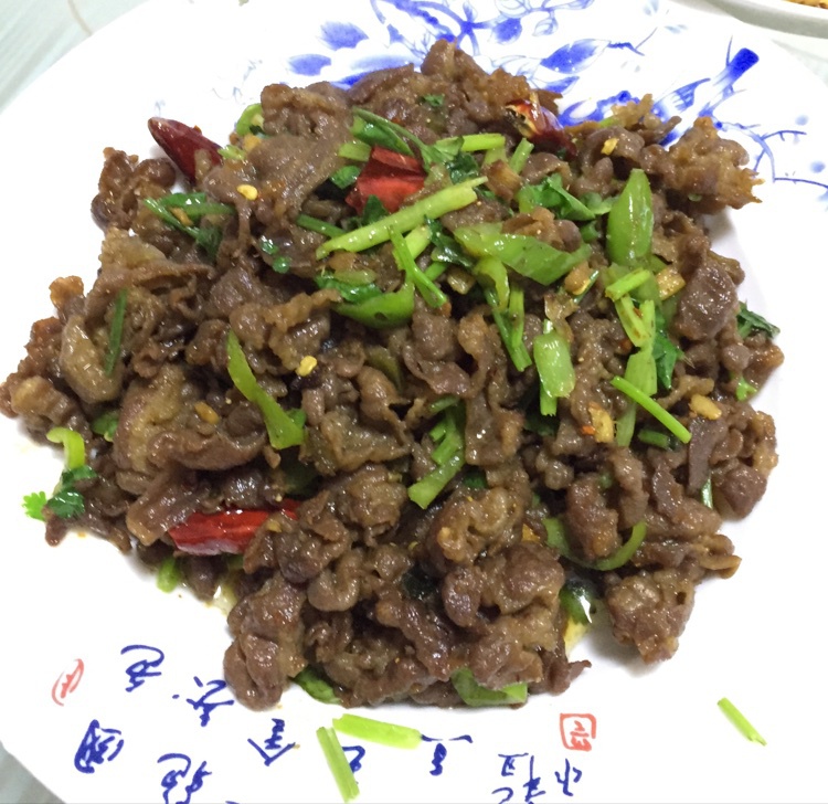 孜然羊肉片