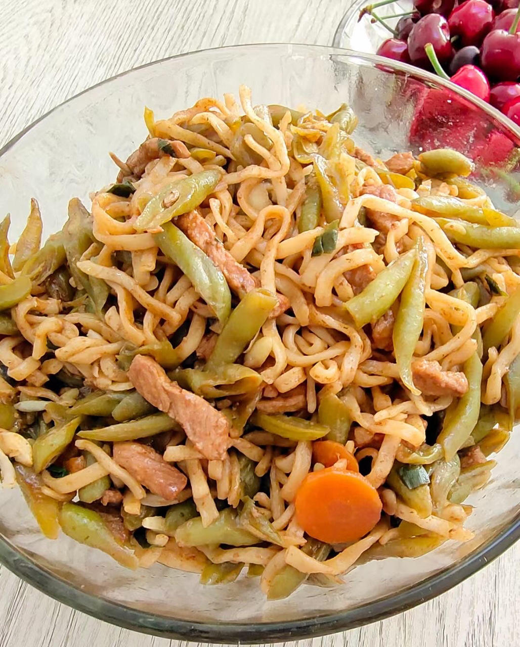 豆角焖面