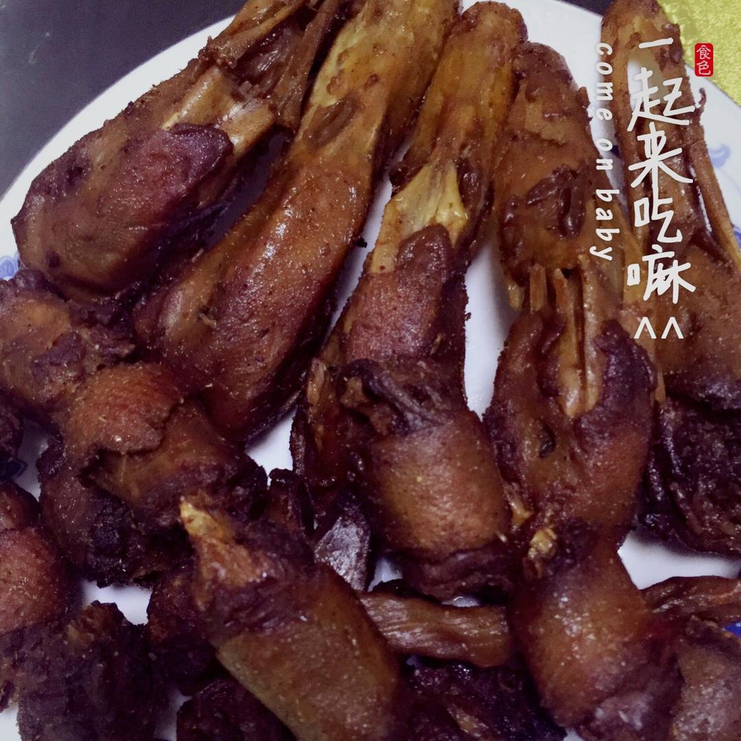 卤鸭头