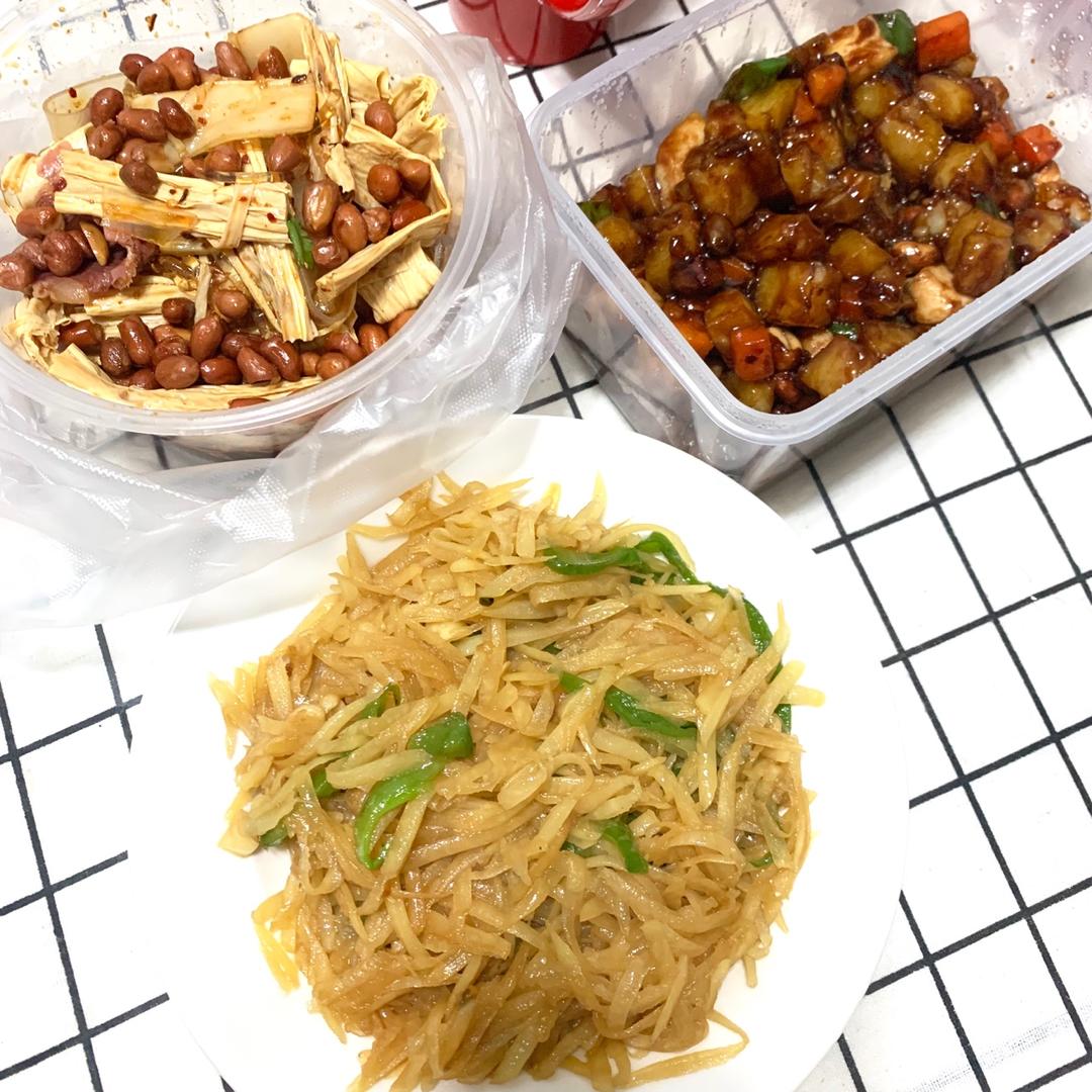 酱油土豆丝