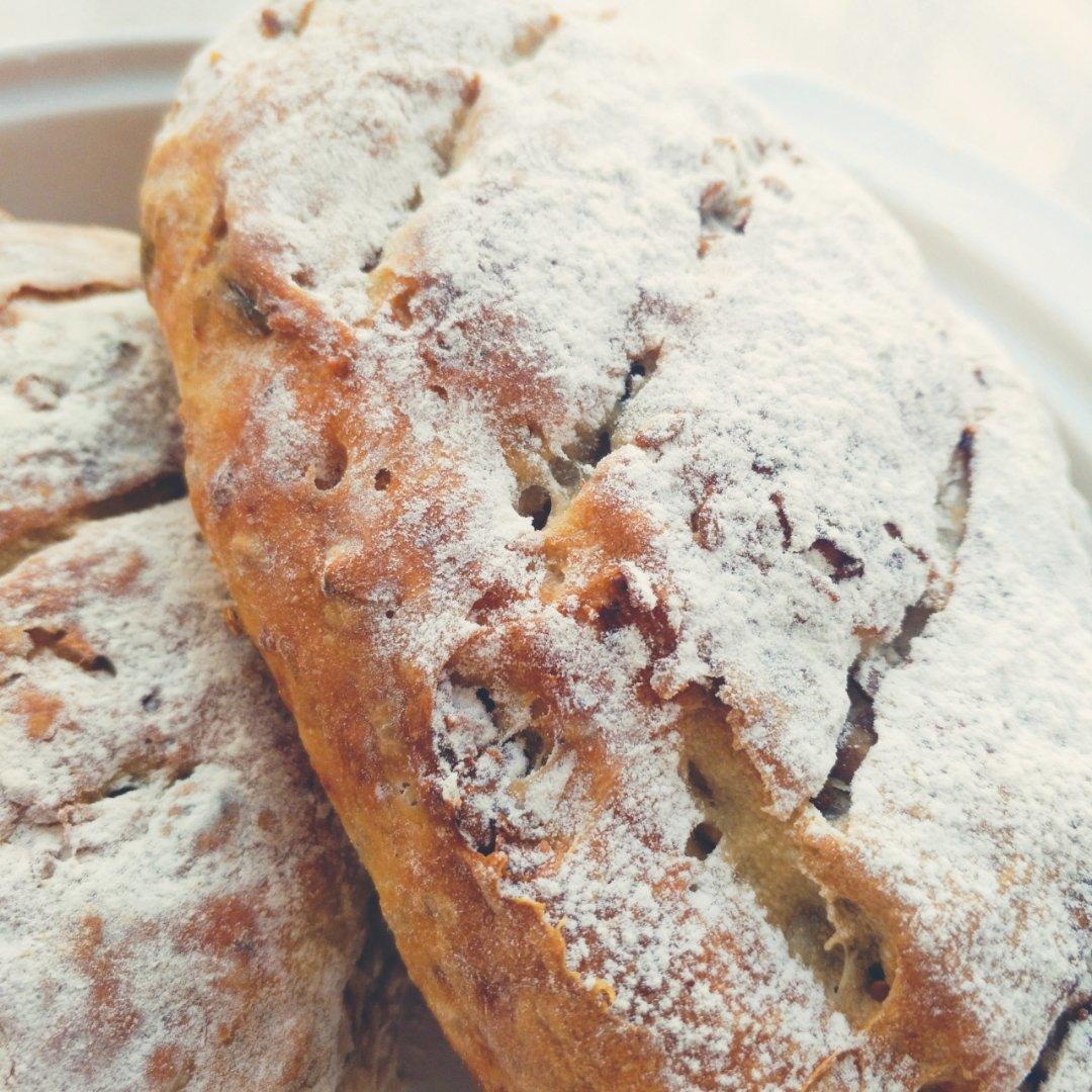 全麦核桃包～软欧包