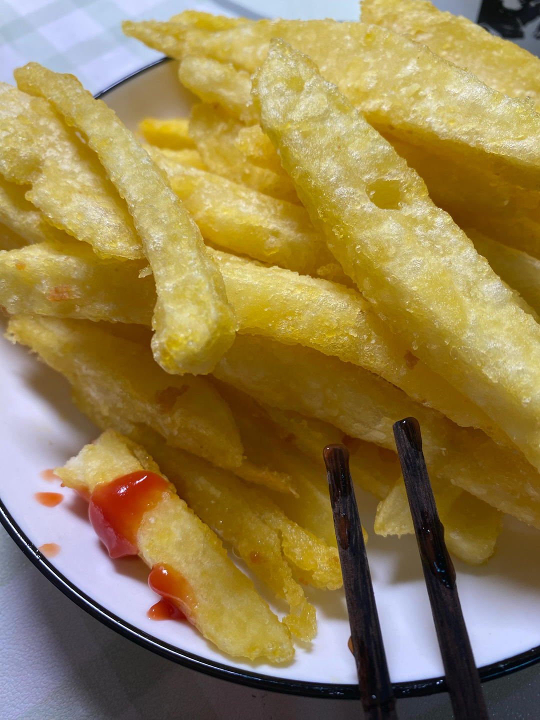 自制薯条（不用煮/不用冷冻）