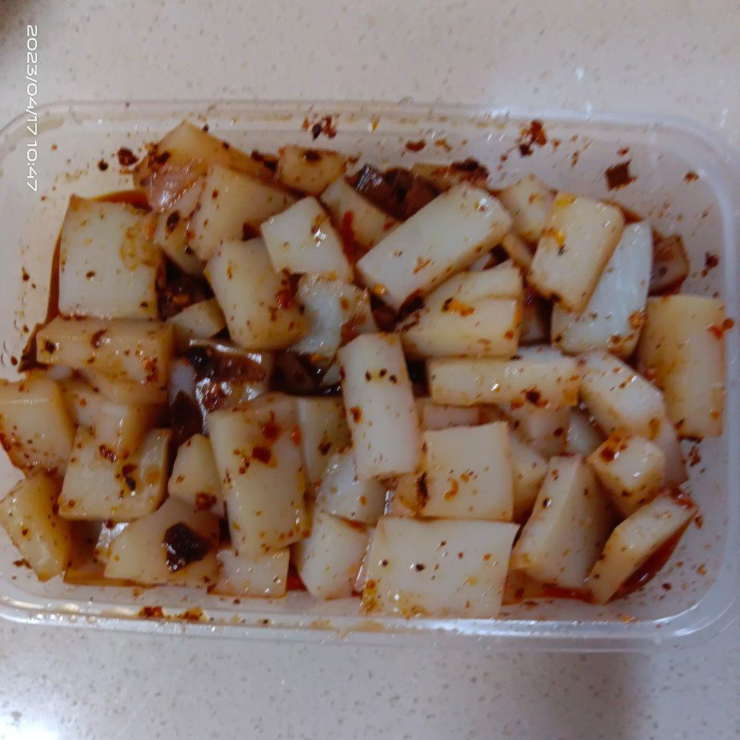 快手菜−凉拌米凉粉