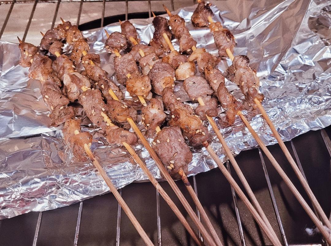 巨好吃的羊肉烤串（烤箱版）