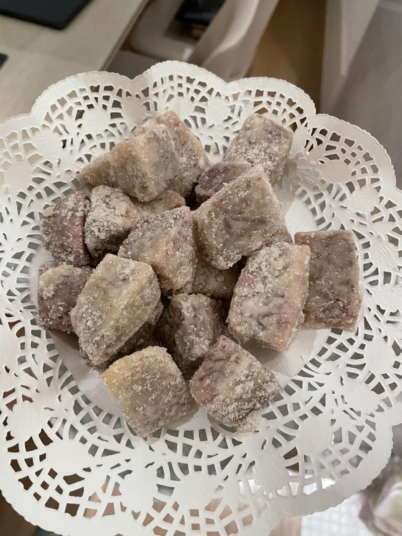 estella0218做的超好吃的反沙芋头糖霜芋头