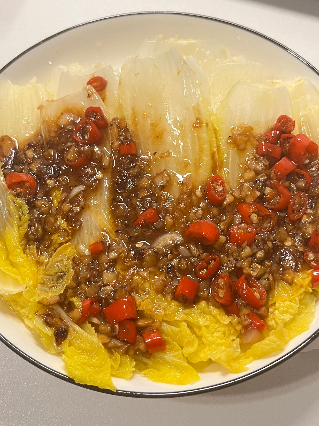 5分钟蒜蓉蚝油娃娃菜‼️健康低脂不长胖