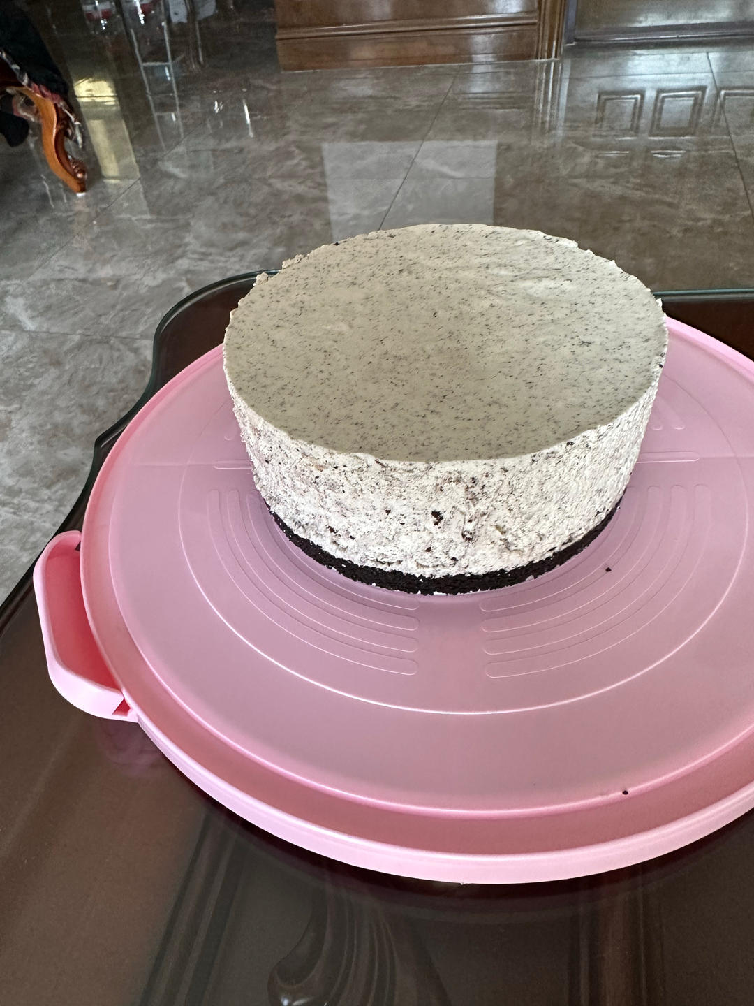 【奥利奥冻芝士蛋糕】拯救新手的免烤美味甜点