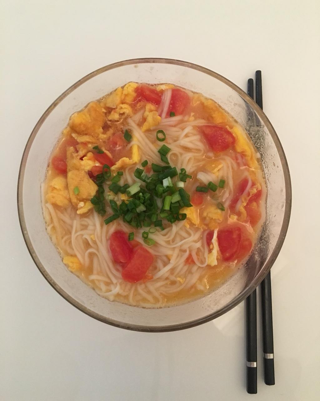 超级入味好吃的番茄鸡蛋面