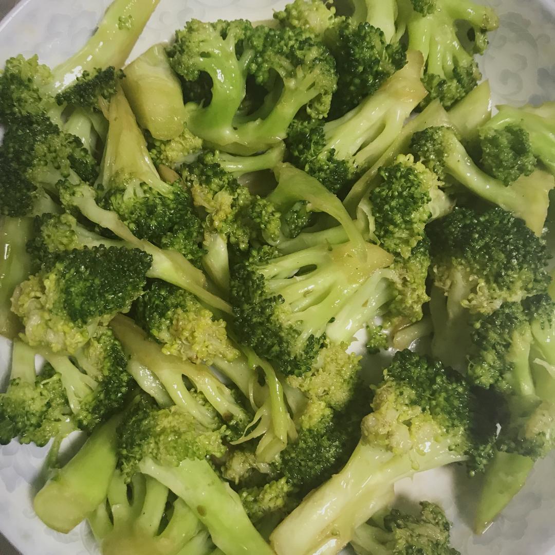 蚝油蒜蓉西兰花