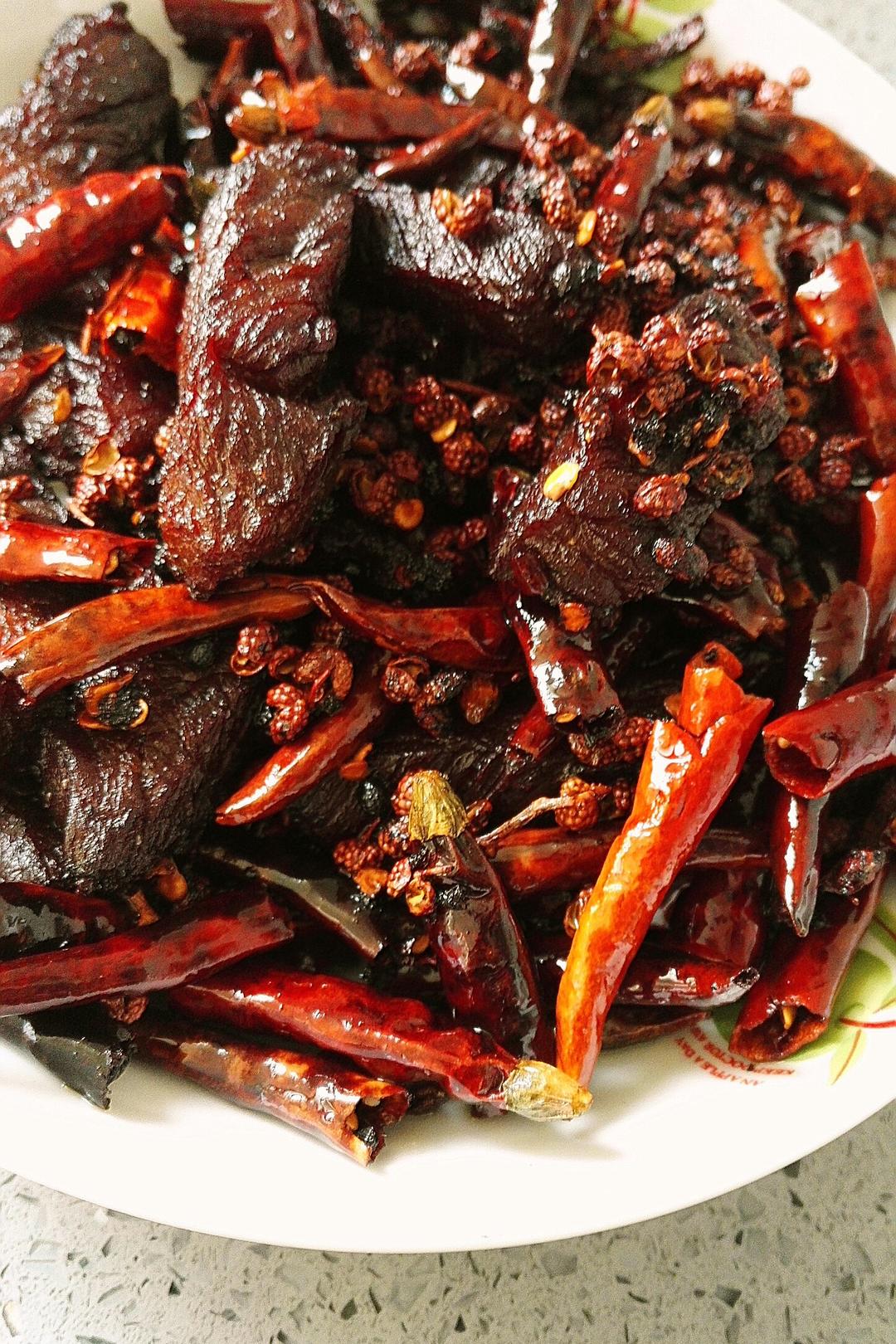 小妖_q0vc做的麻辣牛肉干