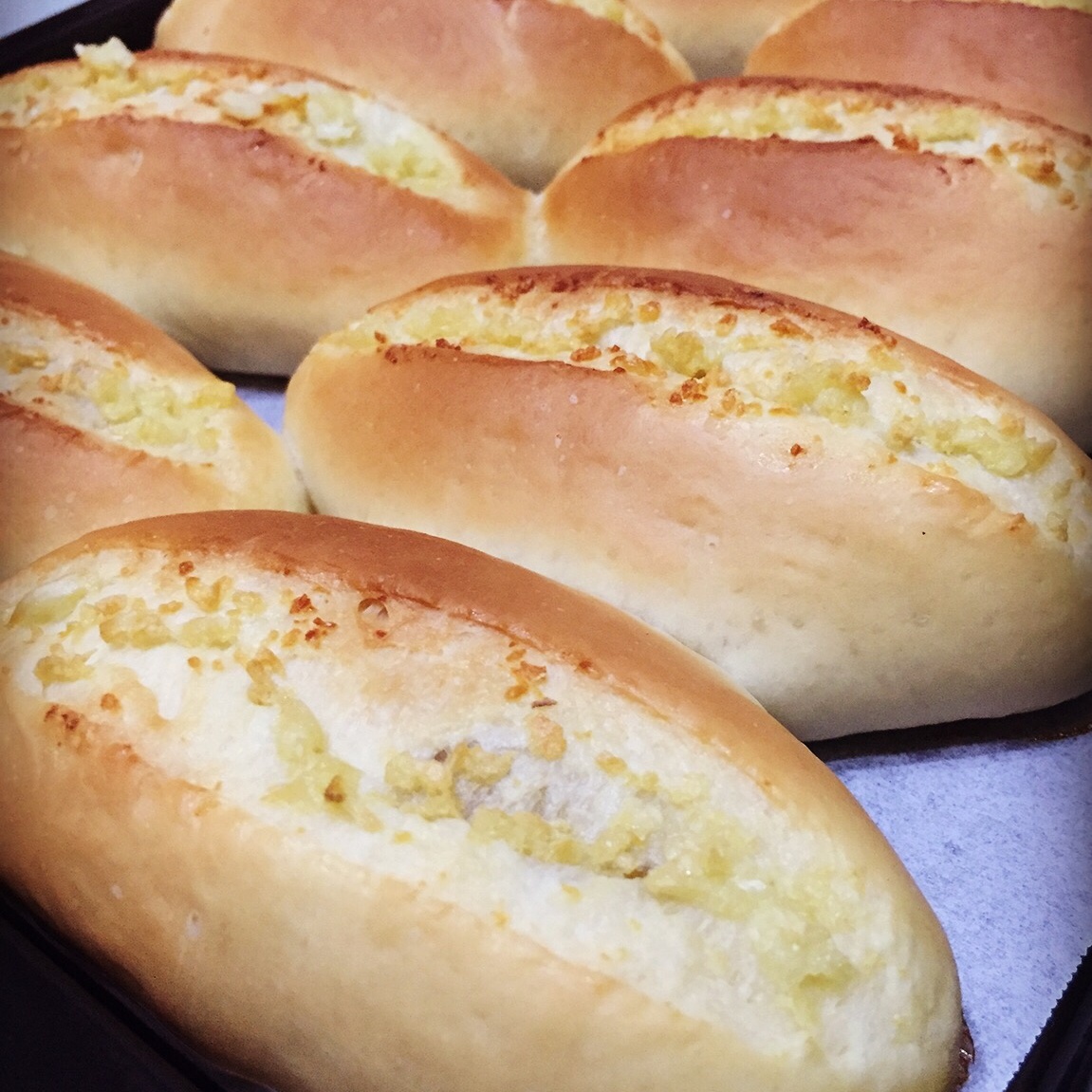 蒜香面包