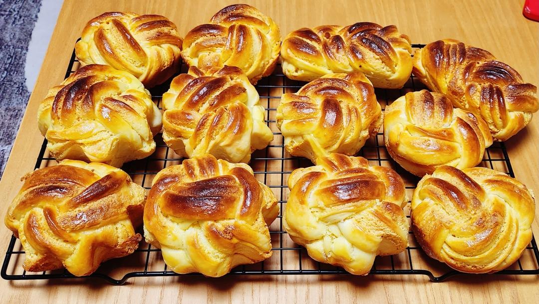 这个味道绝啦❗桂花酥奶面包锁死这个配方❗