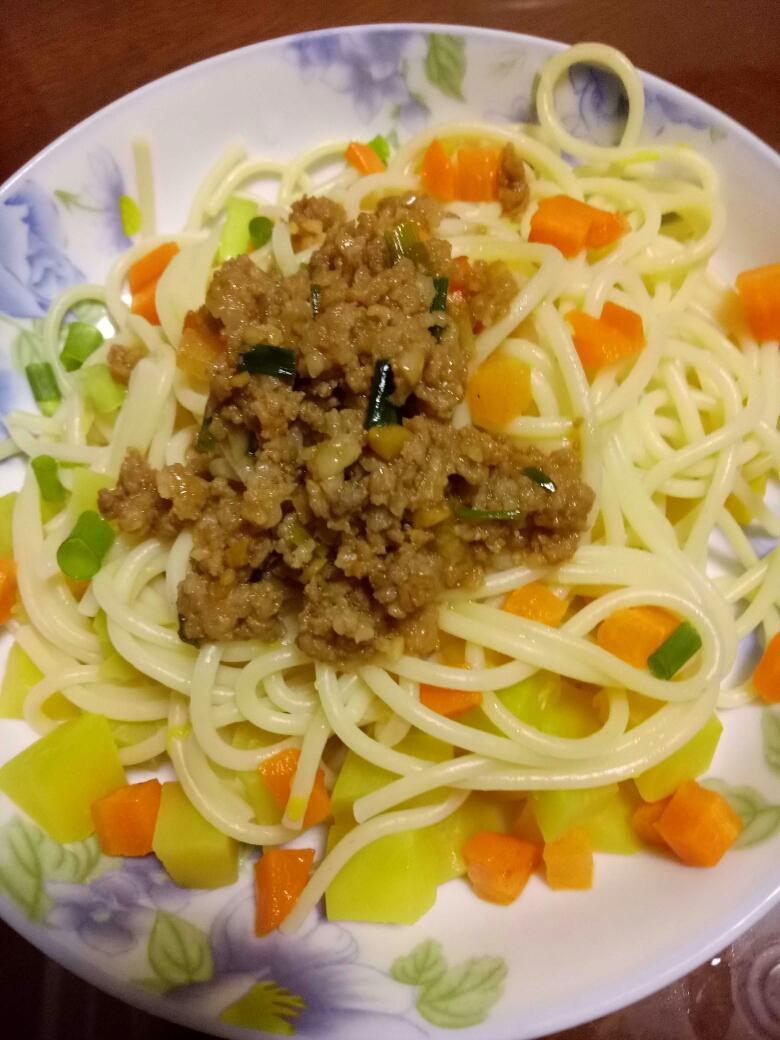 猪虹版意面的做法