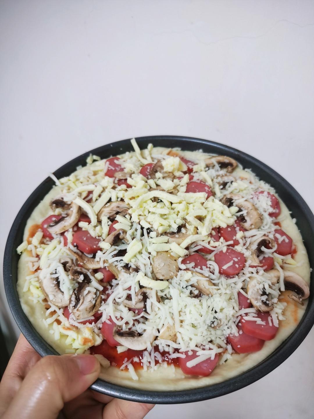 8寸纯手工什锦披萨