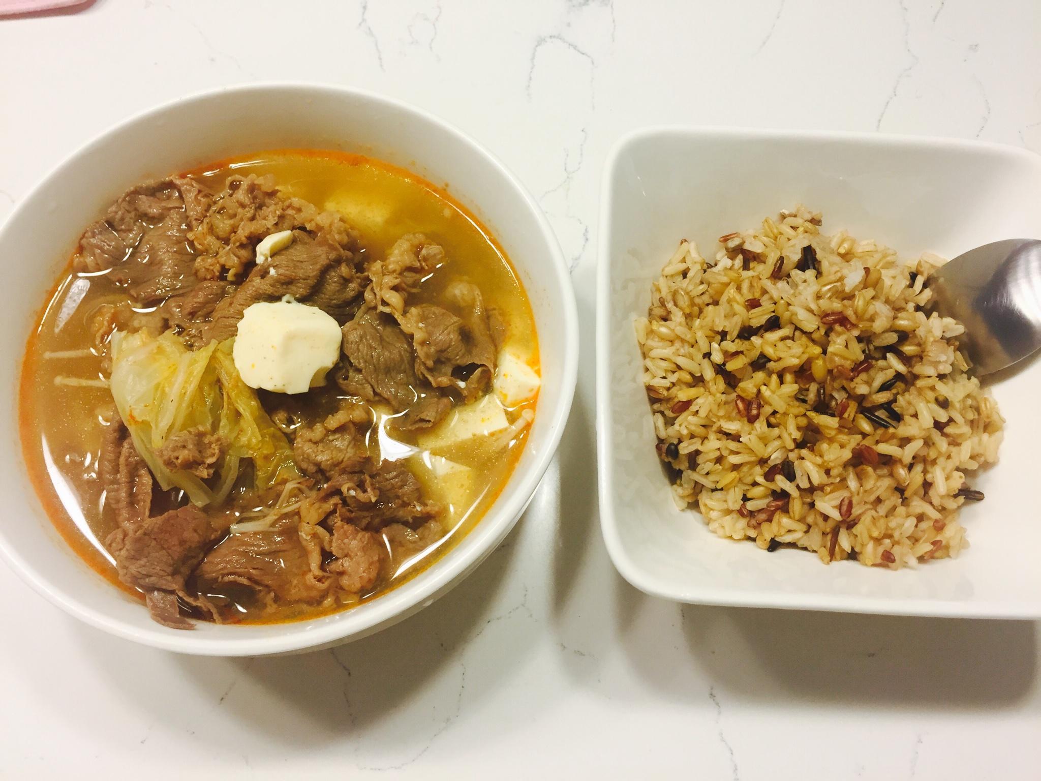 减脂韩式牛肉汤