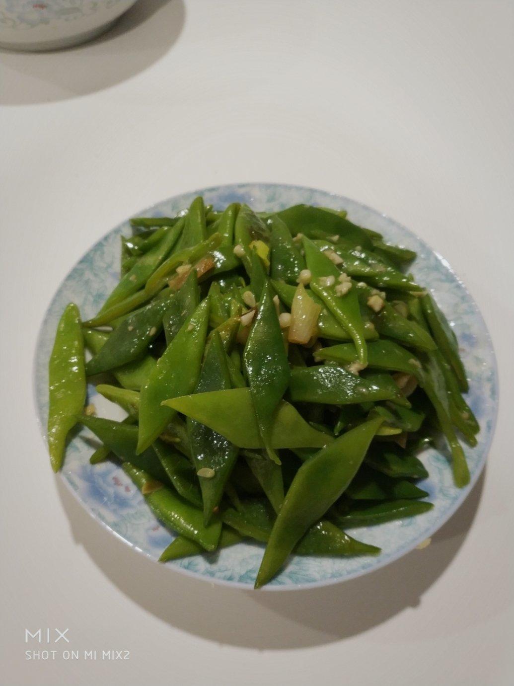 清炒扁豆角
