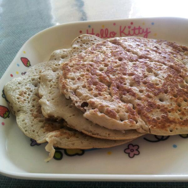 香蕉牛奶小煎饼