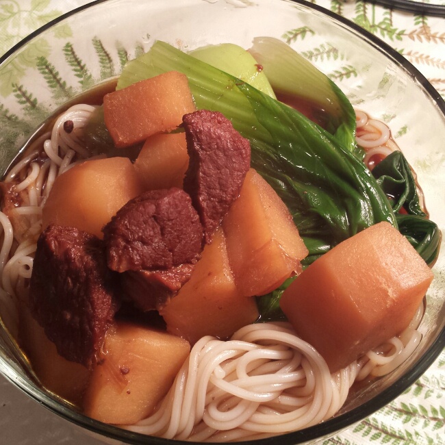 私房红烧牛肉面