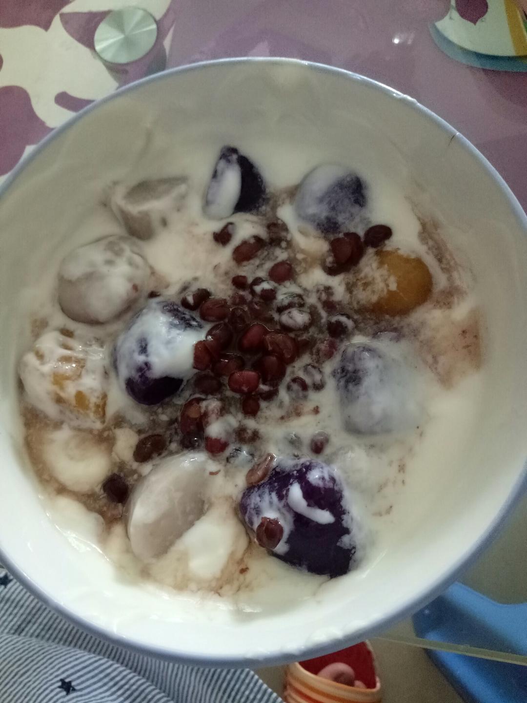 满足你的偷学欲望，“鲜芋仙”的三色芋圆在家也能轻松搞定！——三色芋圆