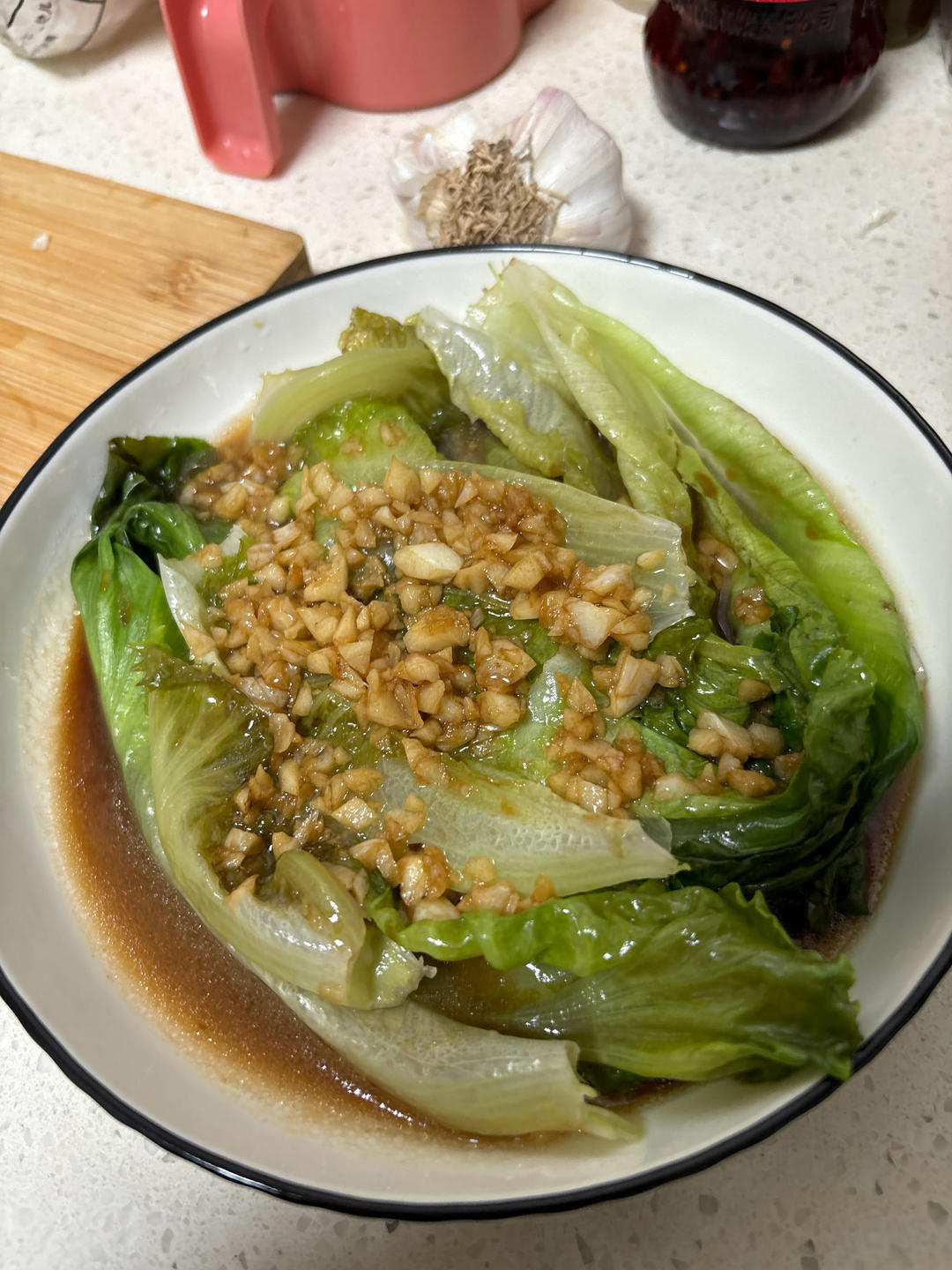 蚝油生菜