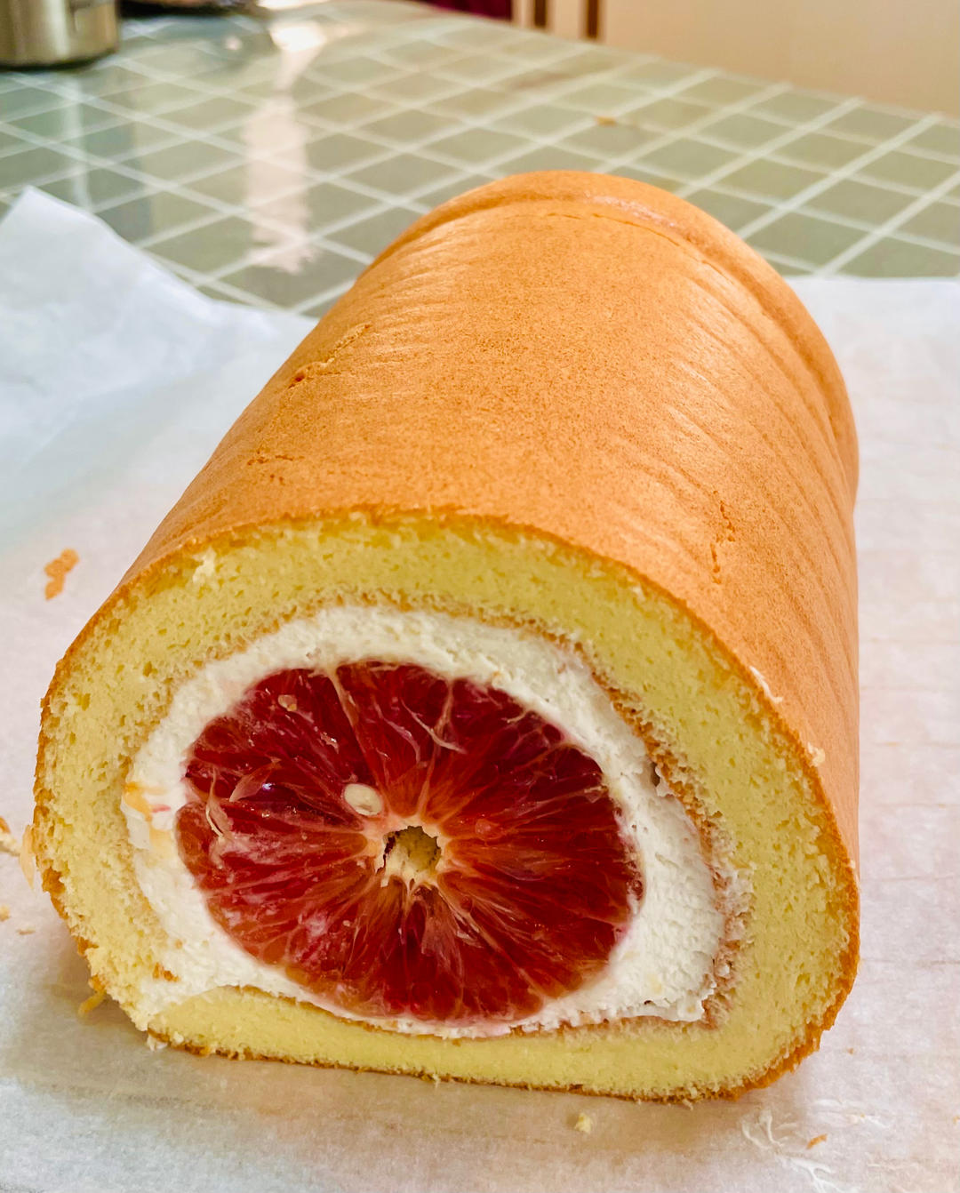 蛋糕卷这样做‼️不掉皮不开裂（小视频食谱）