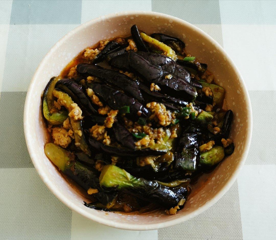 红烧肉沫茄子