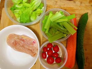 降压减脂蔬菜沙拉的做法 步骤1