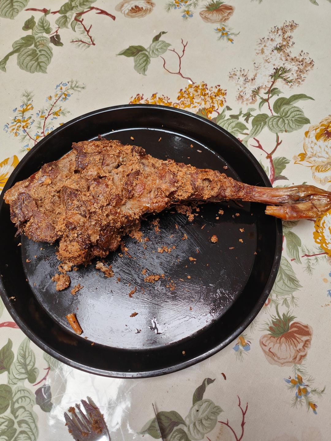 生烤羊腿家庭烤箱版