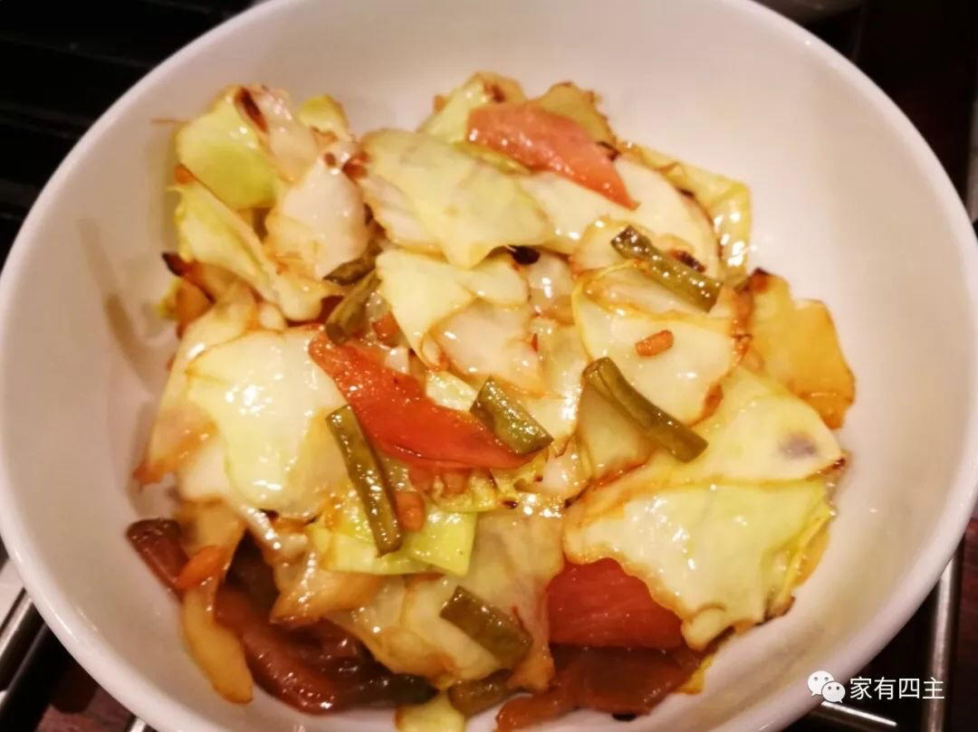 泡菜炒包菜
