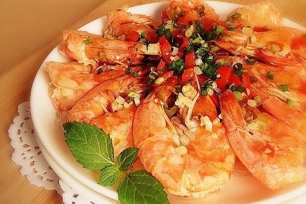 蒜蓉虾的做法