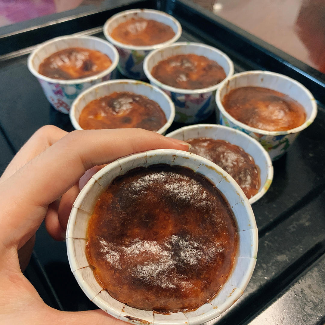 【0294】巴斯克式榴莲乳酪蛋糕（免机器版） <302小厨房>