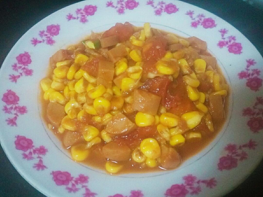 玉米炒肉末【超级下饭的快手家常菜】