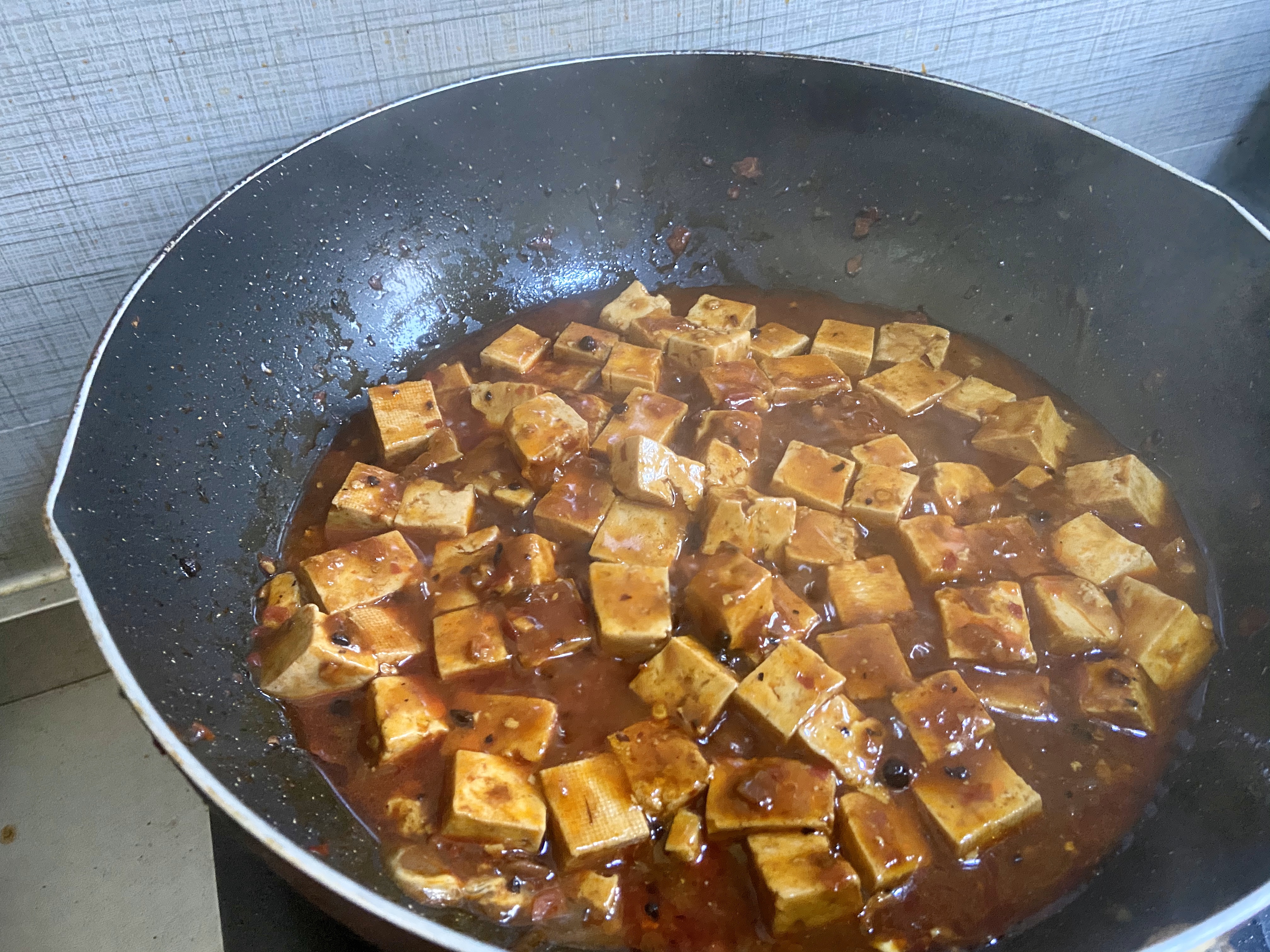 红烧豆腐 无肉末版的做法 步骤5