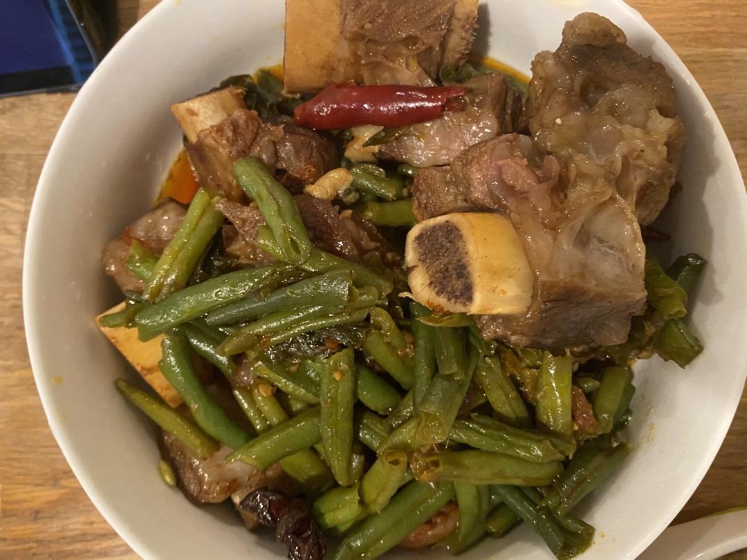 排骨炖豆角