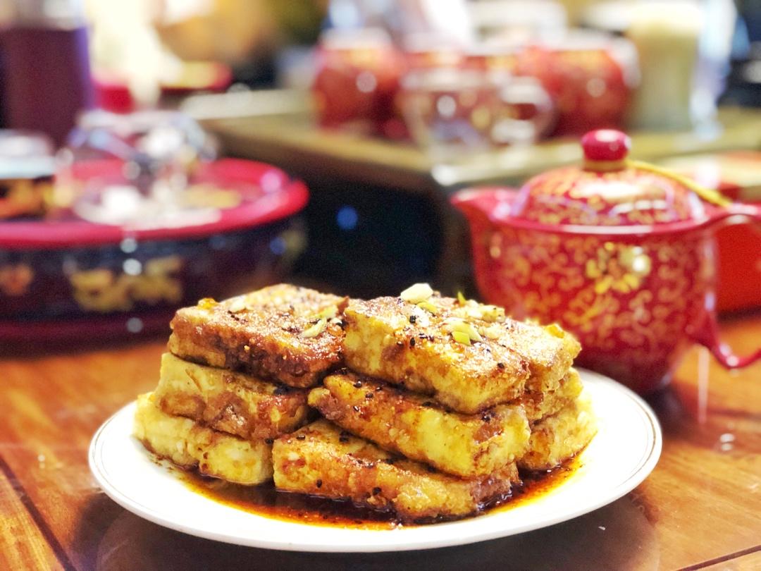 无敌好吃的香煎豆腐