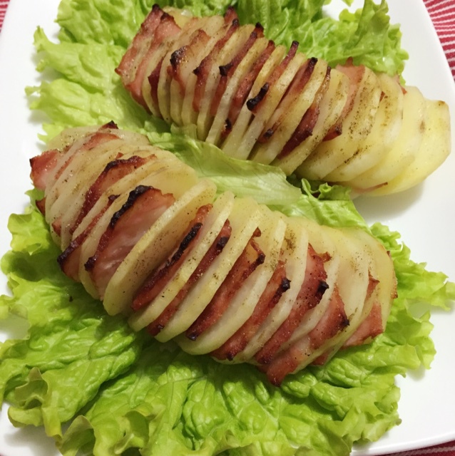 培根风琴烤土豆