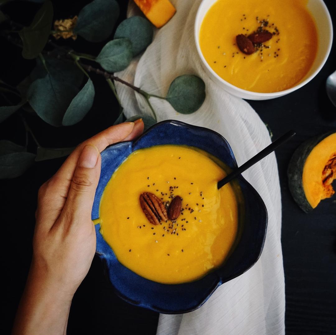 南瓜汤(超好吃又方便的南瓜汤)
