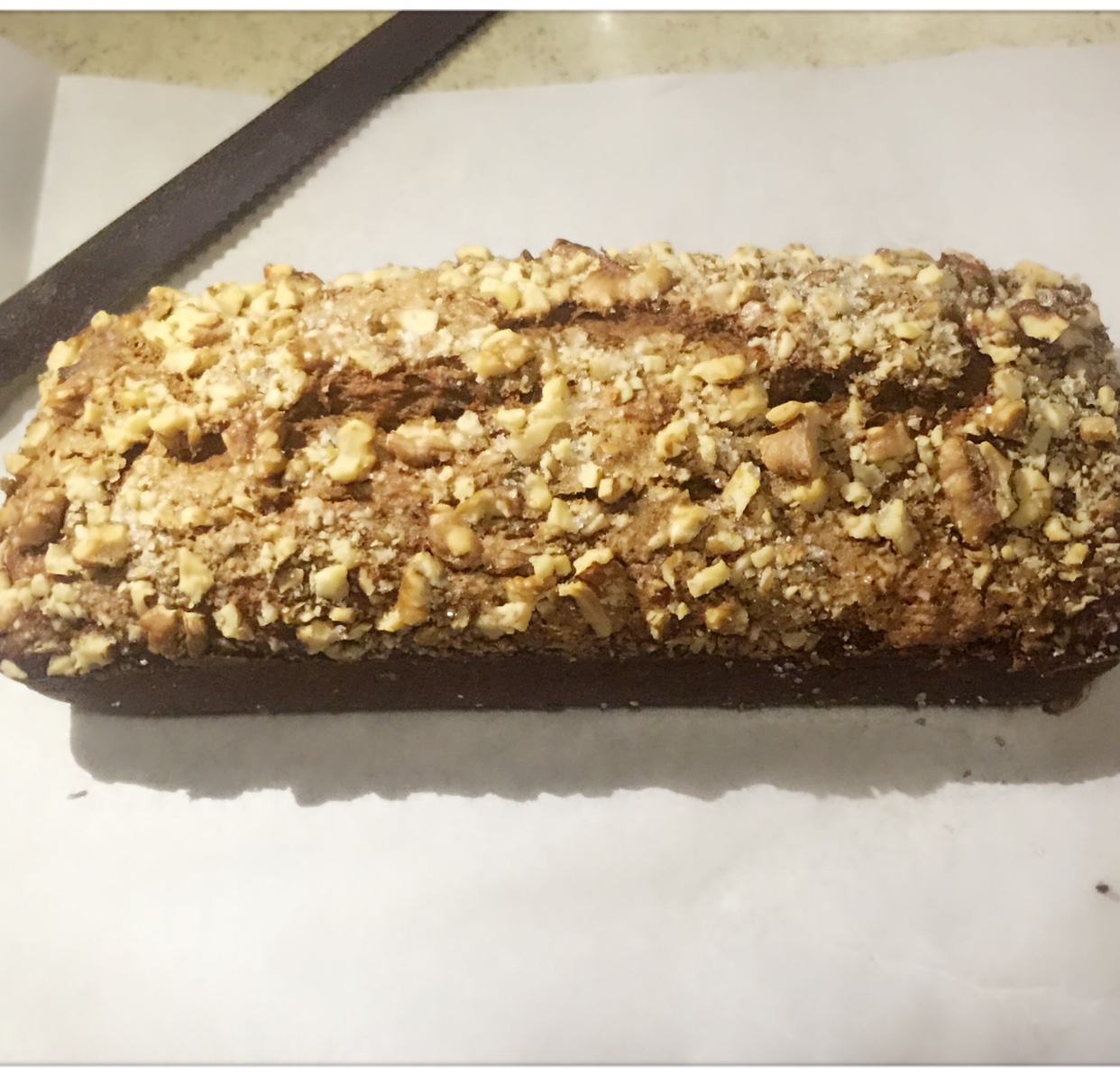 香蕉核桃磅蛋糕 Banana & Walnut Pound Cake