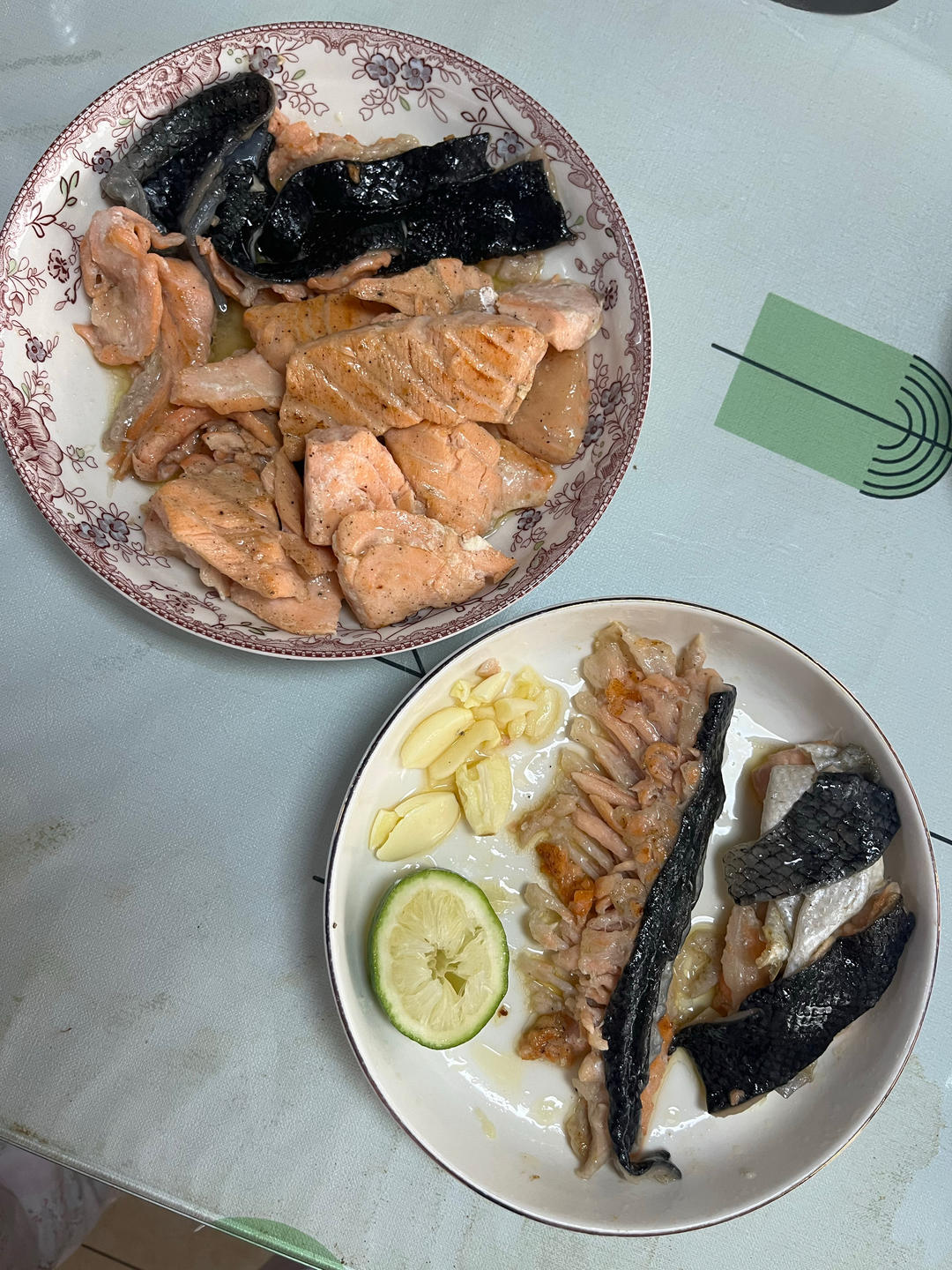 柠檬香煎三文鱼