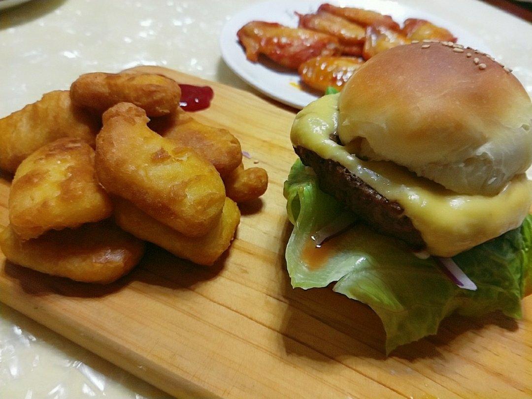 汉堡（基础汉堡胚做法）